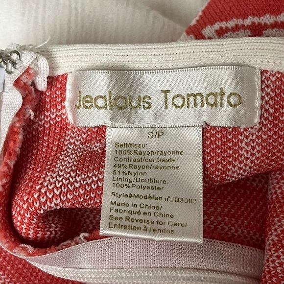 Jealous Tomato Geometric Crepe Halter Maxi Dress Boho Peasent Summer Beach S - Picture 8 of 10